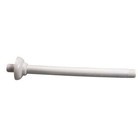 Braço Pchuveiro 30cm Pvc com Canopla 12 Peças Luconi