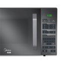 Ver imagem 3 de Micro-ondas 35l Prata Porta Espelhada Grill Smartplate Midea Mxga35s1 - 127v