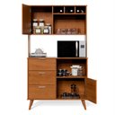 Ver imagem 3 de Armário para Cozinha Arizona com Adega:freijó