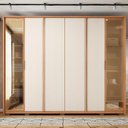 Ver imagem 1 de Guarda Roupa Casal Coari 2.7 6 Portas de Giro 6 Gavetas MDF MDP Freijó Suede Casah