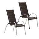 Ver imagem 2 de Jogo de Mesa em Alumínio para Área Externa Interna e Mesa de Centro Garden Trama