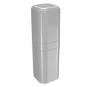 Ver imagem 4 de Kit Banho Dispenser Sabonete Porta Escova Saboneteira em Barra e Bandeja Splash Coza Cinza