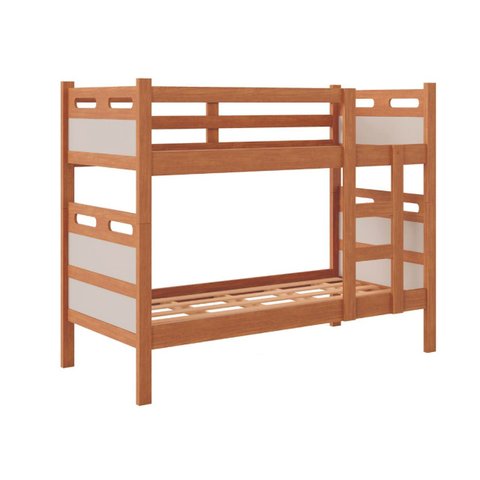 Beliche Vira Duas Camas Solteiro Jaspe MDF:Nature/OFF