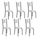 Ver imagem 1 de Cadeiras para Sala de Jantar 6 Unidades Sara