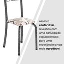 Ver imagem 4 de Cadeiras para Sala de Jantar 6 Unidades Sara