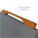 Ver imagem 6 de Conjunto Sala de Jantar Natalle 4 Lugares Mesa Redonda 1,2m e 4 Cadeiras Moveis Mix
