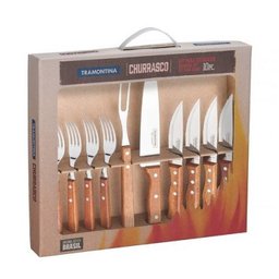 Jogo para Churrasco Inox 10 Peças Dynamic - Tramontina 22399-037 - 2
