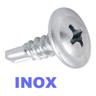 Parafuso Inox Auto Brocante Flangeado 4.2x13 200 Unidades - 1