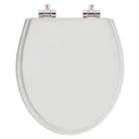 Ver imagem 1 de Assento Sanitario com Amortecedor Windsor Cinza Real para Vaso Deca