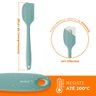 Espátula em Silicone Verde Flex 28cm - Brinox - 2