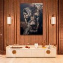 Ver imagem 2 de Quadro Leão de Judá e Cristo