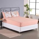 Ver imagem 2 de Jogo Cama Lençol Encanto Casal Padrão Estampado Percal 180 Fios C/ Ponto Palito 3 Peças - Floral - S