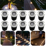 Kit 10 Balizadores Spot Led SMD Em PVC De 1W Luz Branco Frio Ou Quente De Embutir Em Piso Chão Solo  - 1