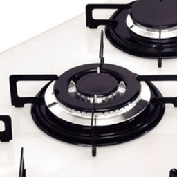 Cooktop À Gás Glass 70cm Tramontina 5 Bocas com 1 Tripla Chama Bivolt - Vidro Branco - 3 Cooktop À Gás Glass 70cm Tramontina 5 Bocas com 1 Tripla Chama Bivolt - Vidro Branco - 3