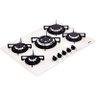 Cooktop À Gás Glass 70cm Tramontina 5 Bocas com 1 Tripla Chama Bivolt - Vidro Branco - 1
