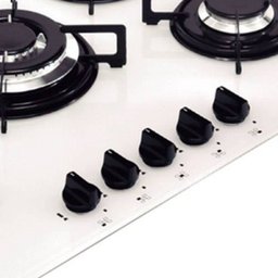 Cooktop À Gás Glass 70cm Tramontina 5 Bocas com 1 Tripla Chama Bivolt - Vidro Branco - 5 Cooktop À Gás Glass 70cm Tramontina 5 Bocas com 1 Tripla Chama Bivolt - Vidro Branco - 5