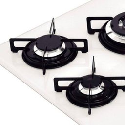 Cooktop À Gás Glass 70cm Tramontina 5 Bocas com 1 Tripla Chama Bivolt - Vidro Branco - 2 Cooktop À Gás Glass 70cm Tramontina 5 Bocas com 1 Tripla Chama Bivolt - Vidro Branco - 2