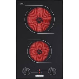 Cooktop Vitrocerâmico Tramontina Domino 2ev 30 220v - 2 Cooktop Vitrocerâmico Tramontina Domino 2ev 30 220v - 2