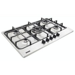 Cooktop a Gás Tramontina New Penta em Aço Inox e Trempes em Ferro Fundido com Acendimento Superautom - 1