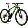 Bicicleta Aro 29 Spaceline Vega 27v Câmbios Importados Freio Hidráulico Preto e Verde Tam: 19 - 3