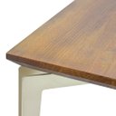 Ver imagem 5 de Mesa de Jantar de Madeira e Base de Ferro Champanhe Califórnia 238cm