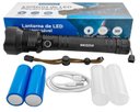 Ver imagem 2 de Lanterna Tocha Sabre de Luz Impermeável Led P90.2 Alcance de 2km Zoom Recarregavel Portátil