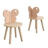 Conjunto com Duas Cadeiras Infantis Borboleta - 1