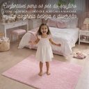 Ver imagem 2 de Tapete Rosa Bebê Infantil Antiderrapante Milano Soft:1.50x2.00