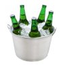 Kit Com 10 Balde Para Gelo E Cerveja De 9 Litros Em Alumínio - 1