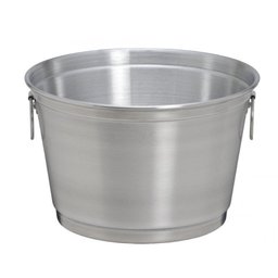 Kit Com 10 Balde Para Gelo E Cerveja De 9 Litros Em Alumínio - 3