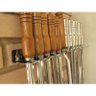 Suporte para Espeto de parede em Inox- capacidade 12 espetos - 5