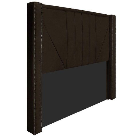 Cabeceira Queen 160 Cm Para Cama Box Corano Marrom
