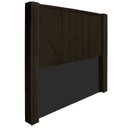Ver imagem 1 de Cabeceira Queen 160 Cm Para Cama Box Corano Marrom
