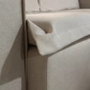 Ver imagem 3 de Sofá Cama Milano Retrátil e Reclinável Linho 1,90:Cru