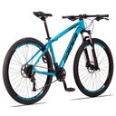 Ver imagem 5 de Bicicleta Z3-X PRO Aro 29 Quadro 17 Alumínio 27v Câmbio Shimano Freio Hidráulico Azul - Raider