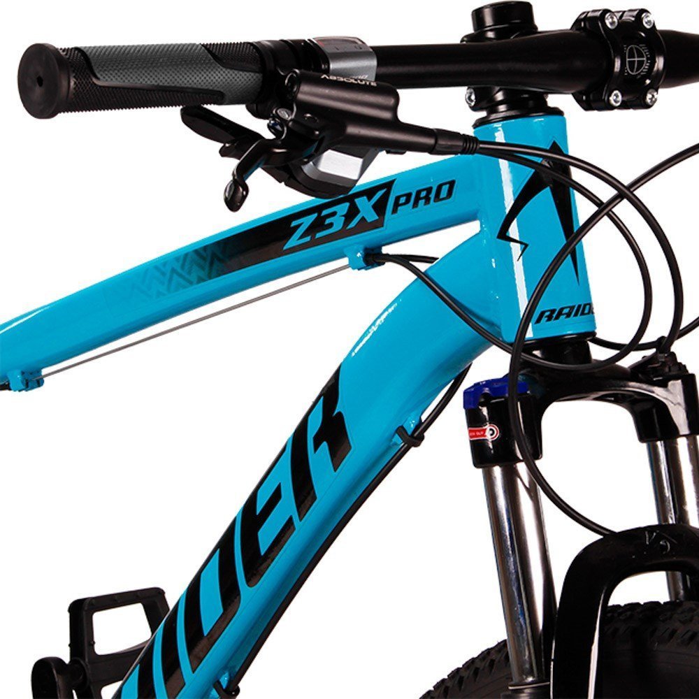 Bicicleta Z3-X PRO Aro 29 Quadro 17 Alumínio 27v Câmbio Shimano Freio Hidráulico Azul - Raider - 6