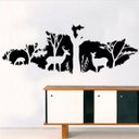 Ver imagem 1 de Adesivo de Parede Animais na Floresta 2 - EG 58x158cm