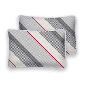 Jogo de Fronhas 2pçs Estampada 100% Algodão Di Milano Premium Pent