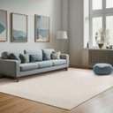 Ver imagem 2 de Tapete Sala Atratto Liso 60 Areia 2,00x3,00m