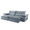 Ver imagem 2 de Sofá Retrátil e Reclinável Atlanta 1,80m 02 Lugares Mola Ensacada Txr