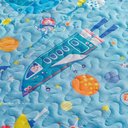 Ver imagem 3 de Kit Colcha + Jogo de Cama Bouti Kids Solteiro Infantil 5 Peças 100% Poliéster - Astronauta