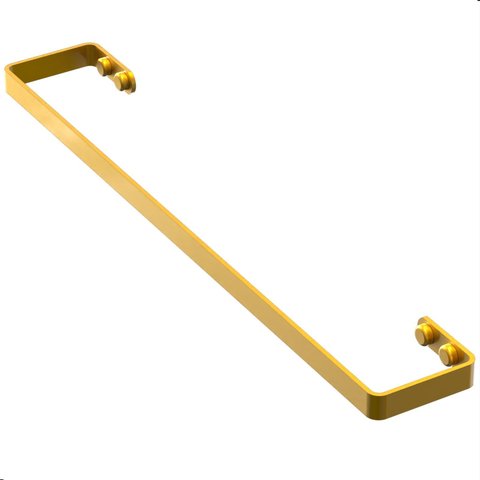 Porta Toalha de Banho para Banheiro Dourado Plus