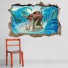 Adesivo Buraco na Parede Infantil Moana 2 - EG 73x113cm - 1