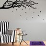 Adesivo de Parede Arvore com Folhas Voando - Es 263x58cm - 1