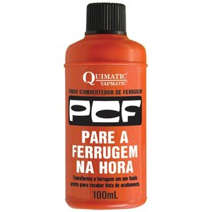 Fundo Convertedor de Ferrugem Pcf 100ml - Dd1 - Tapmatic Convertedor de Ferrugem Pcf Primer de 100ml