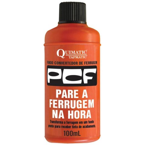Fundo Convertedor de Ferrugem Pcf 100ml - Dd1 - Tapmatic Convertedor de Ferrugem Pcf Primer de 100ml