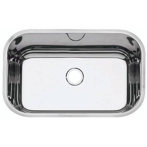 Cuba de embutir Tramontina Isis 2C 34 BL em Aço Inox Acetinado 72x40 cm - 94030103