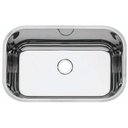 Ver imagem 1 de Cuba de embutir Tramontina Isis 2C 34 BL em Aço Inox Acetinado 72x40 cm - 94030103