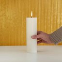 Ver imagem 6 de Vela Cilíndrica Comprida Ideal para Lanternas