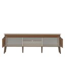Ver imagem 3 de Rack para Tv até 75" Lumina Cinamomo/off White Artely